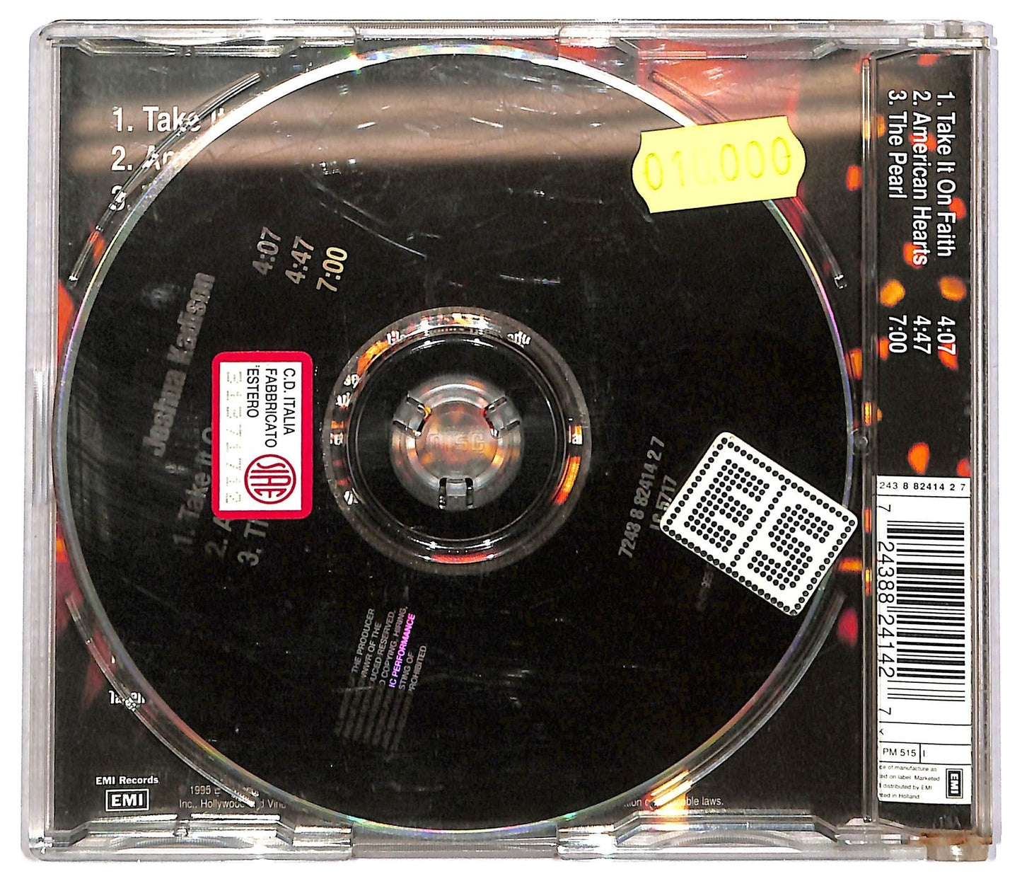 EBOND Joshua Kadison - Take It On Faith CD CD089146