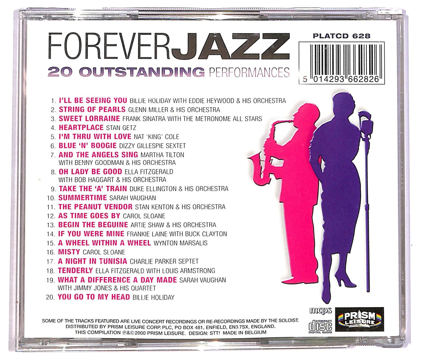 EBOND Various - Forever Jazz - 20 Outstanding Performances CD CD089253
