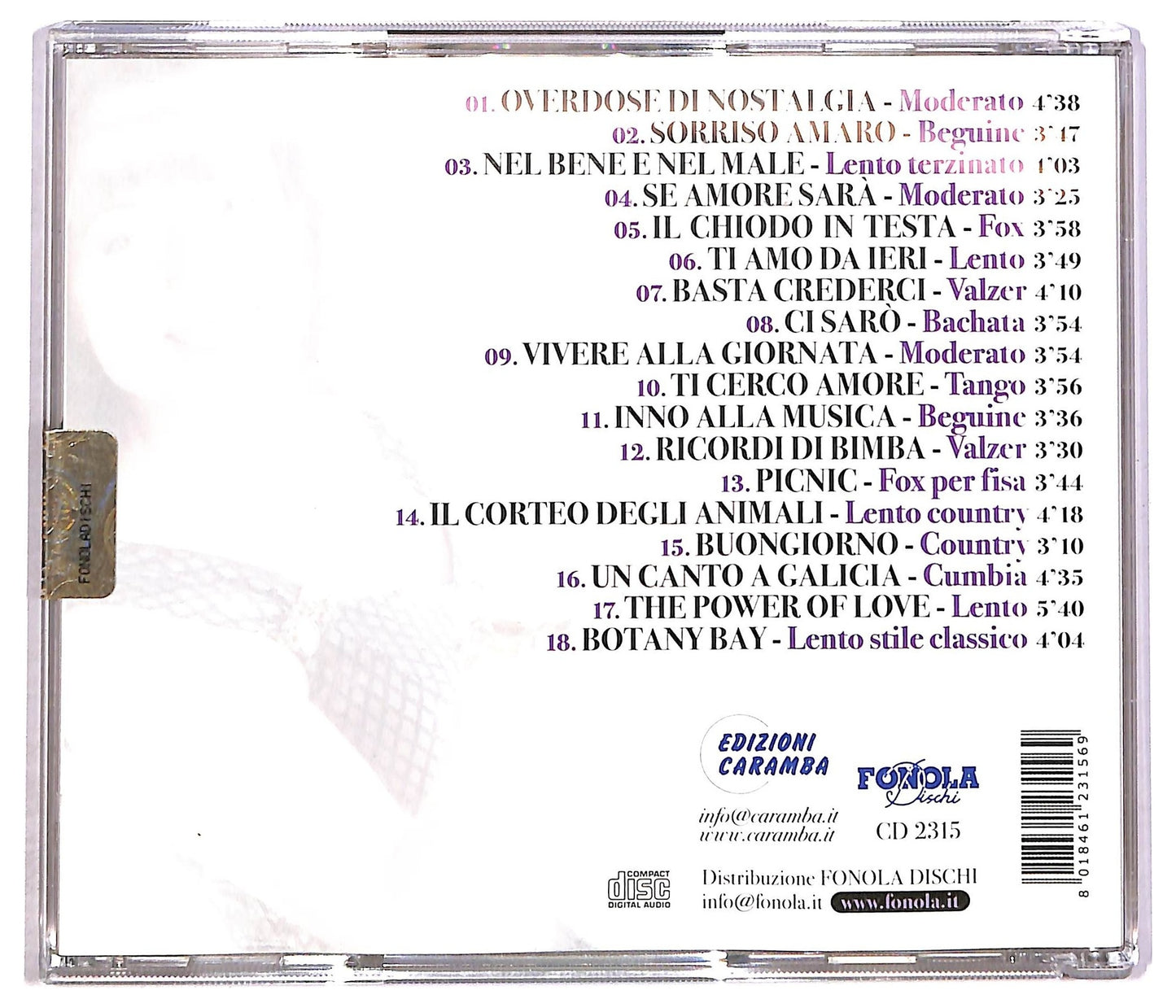 EBOND Alida Ferrarese - Nel Bene e nel Male CD CD089257