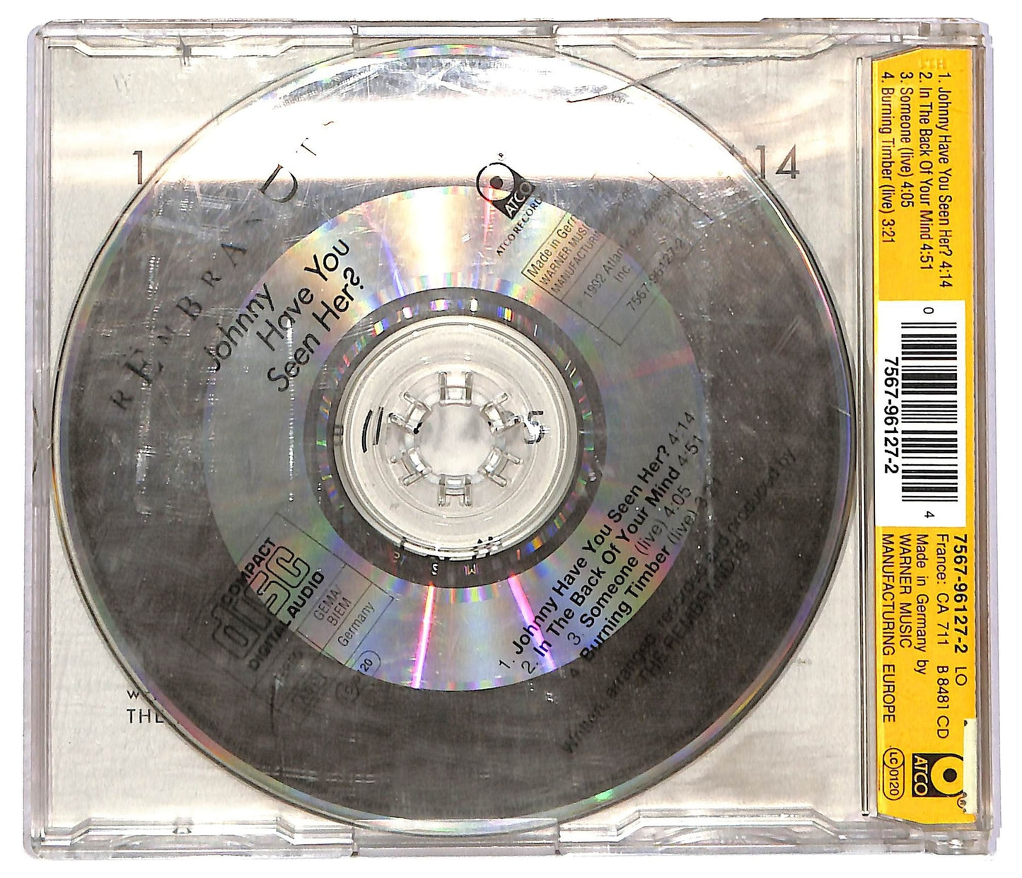 EBOND The Rembrandts - Johnny Have You Seen Her CD CD089360