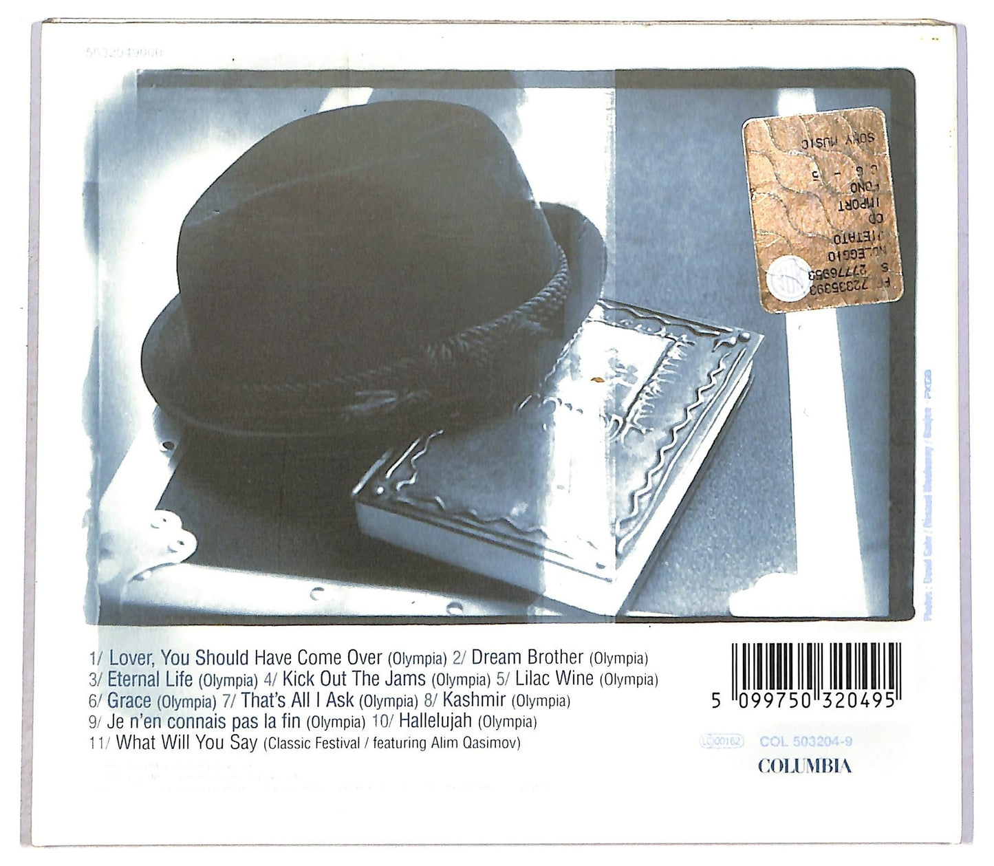 EBOND Jeff Buckley - Live A L'Olympia CD CD089426