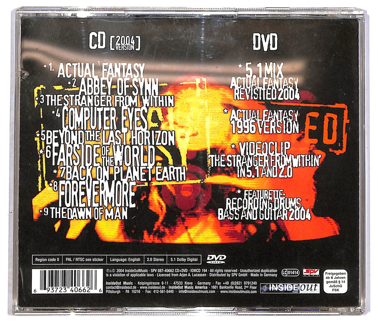 EBOND Ayreon - Actual Fantasy Revisited CD CD089442