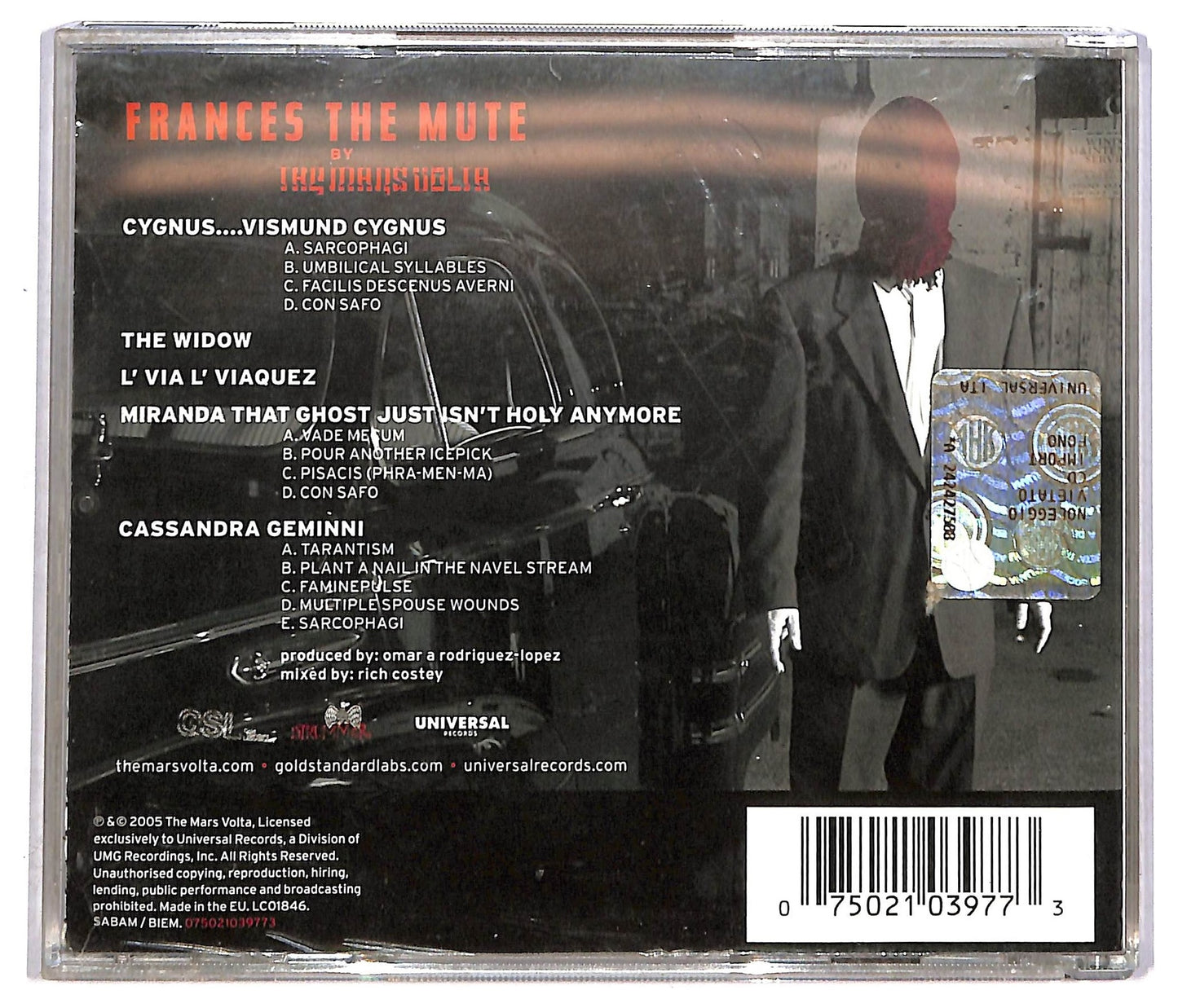 EBOND The Mars Volta - Frances The Mute CD CD089451