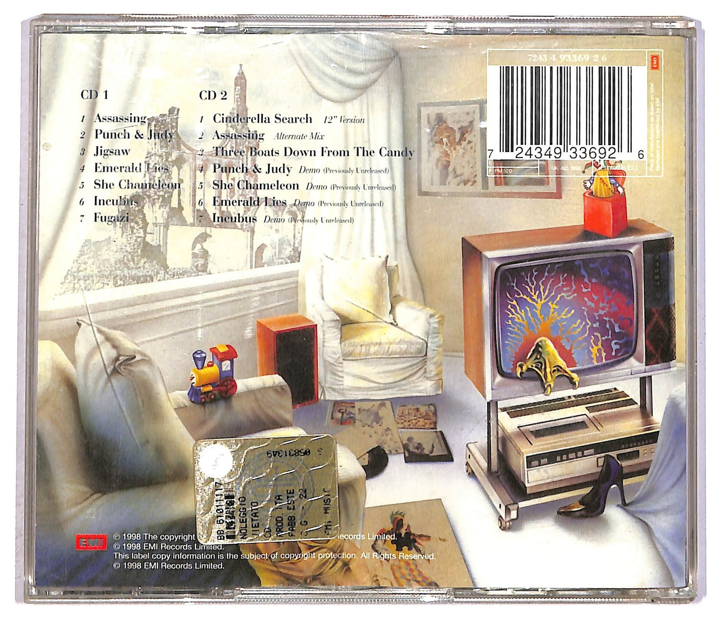 EBOND Marillion - Fugazi CD CD089503