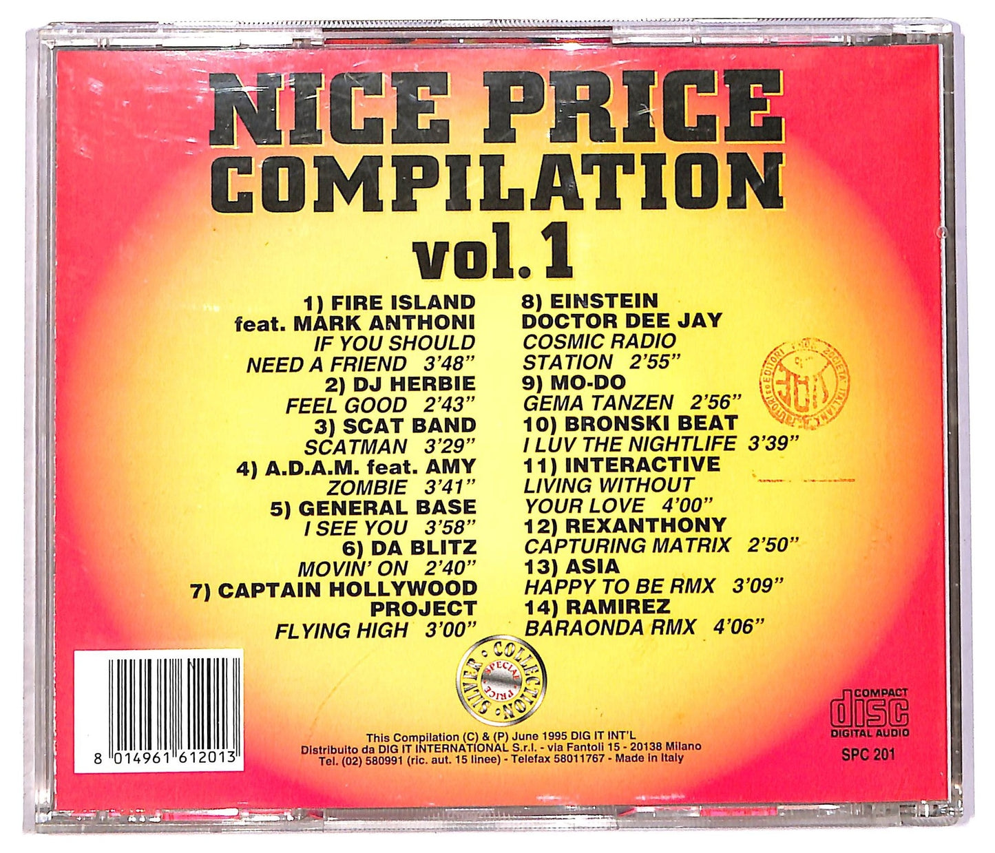 EBOND Various - Nice Price Compilation Vol. 1 CD CD089511