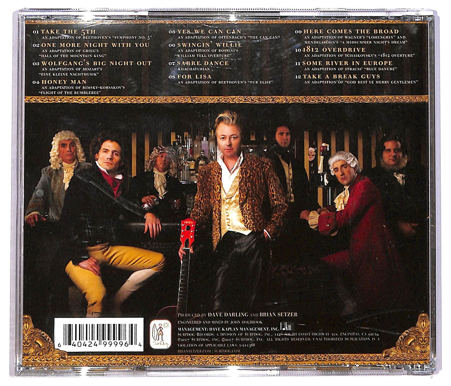 EBOND The Brian Setzer Orchestra - Wolfgang's Big Night Out CD CD089524