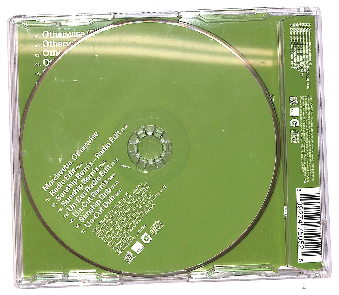 EBOND Morcheeba - Otherwise CD CD089548