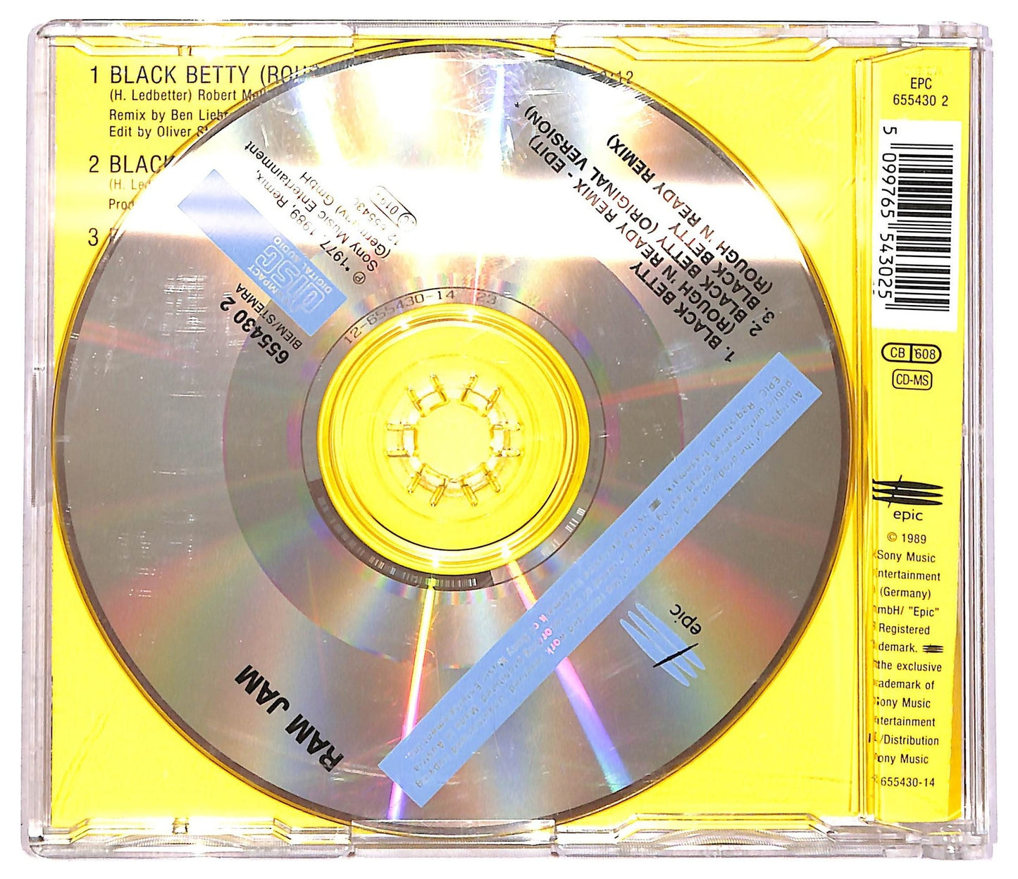 EBOND Ram Jam - Black Betty (Remix) CD CD089550
