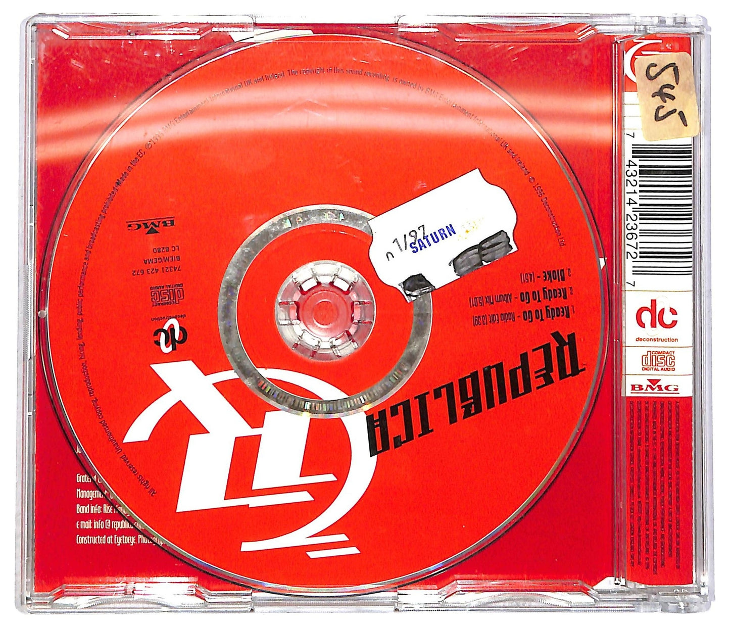 EBOND Republica - Ready To Go CD CD089557