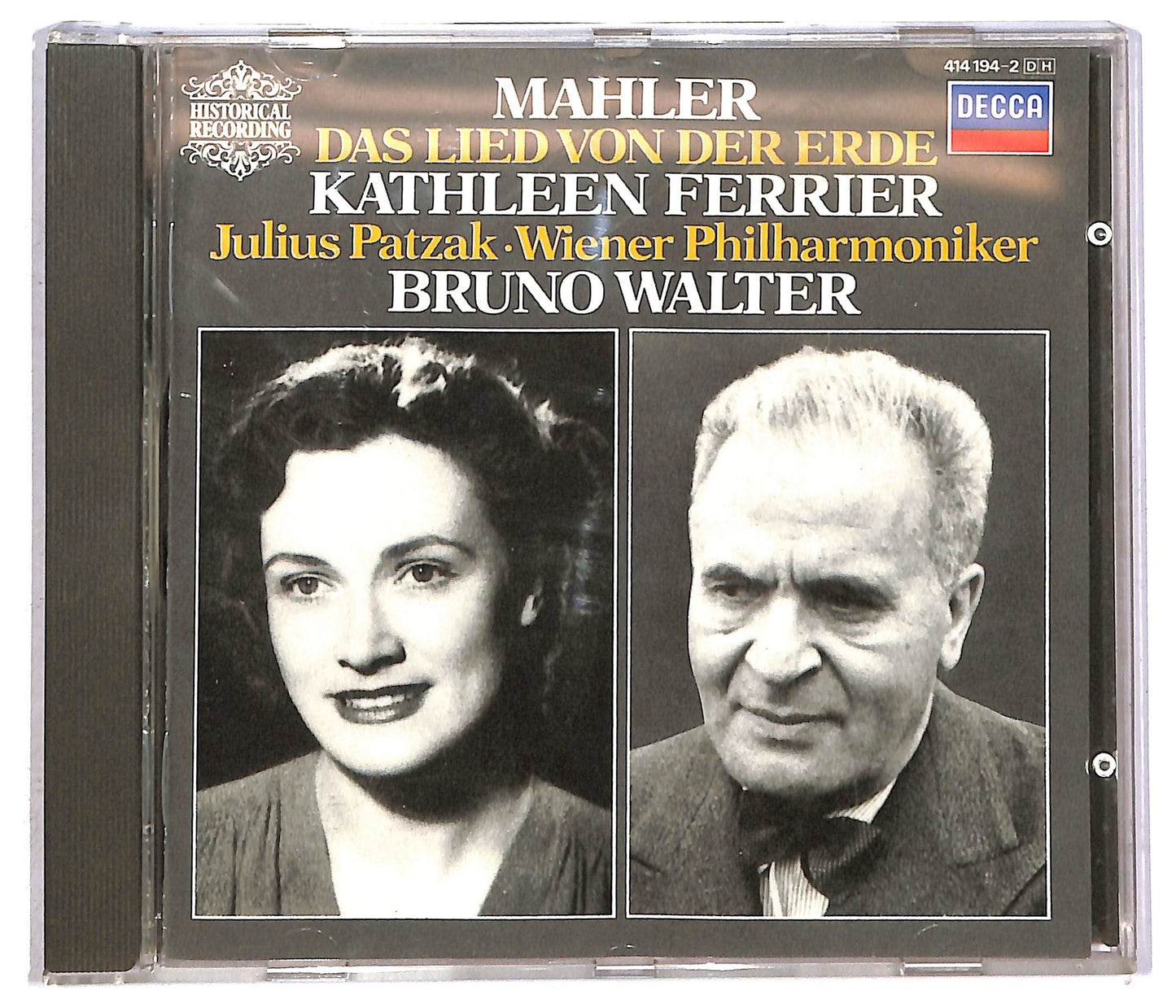 EBOND Mahler - Das Lied Von Der Erde CD CD089652