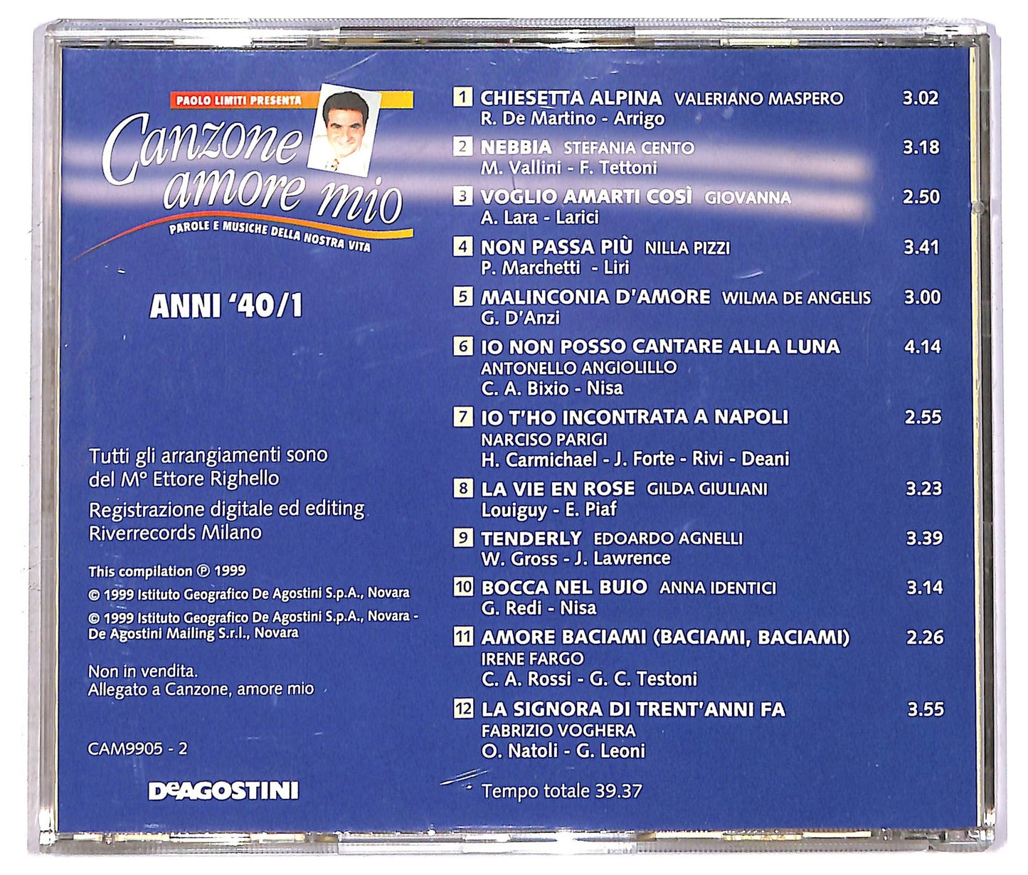 EBOND Various - Anni '40/1 - Canzone Amore mio CD CD089708