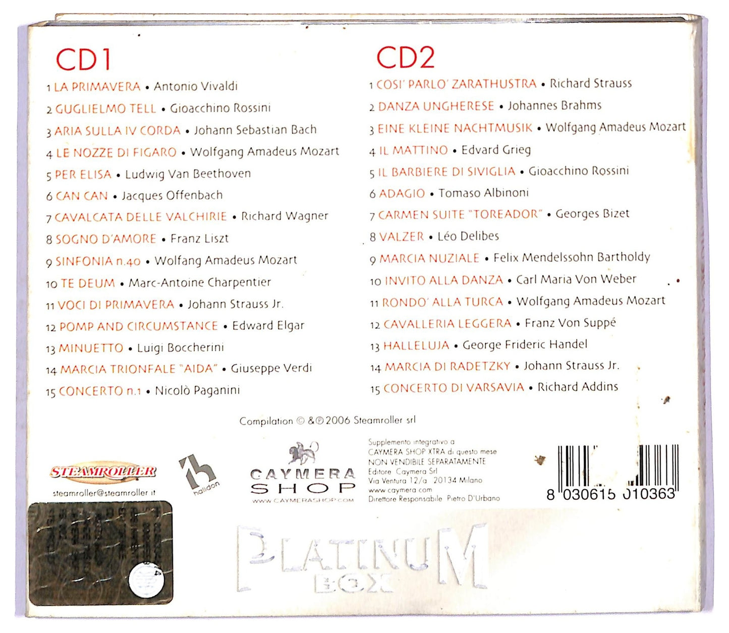 EBOND Various - Invito Alla Grande Musica Classica CD CD089954