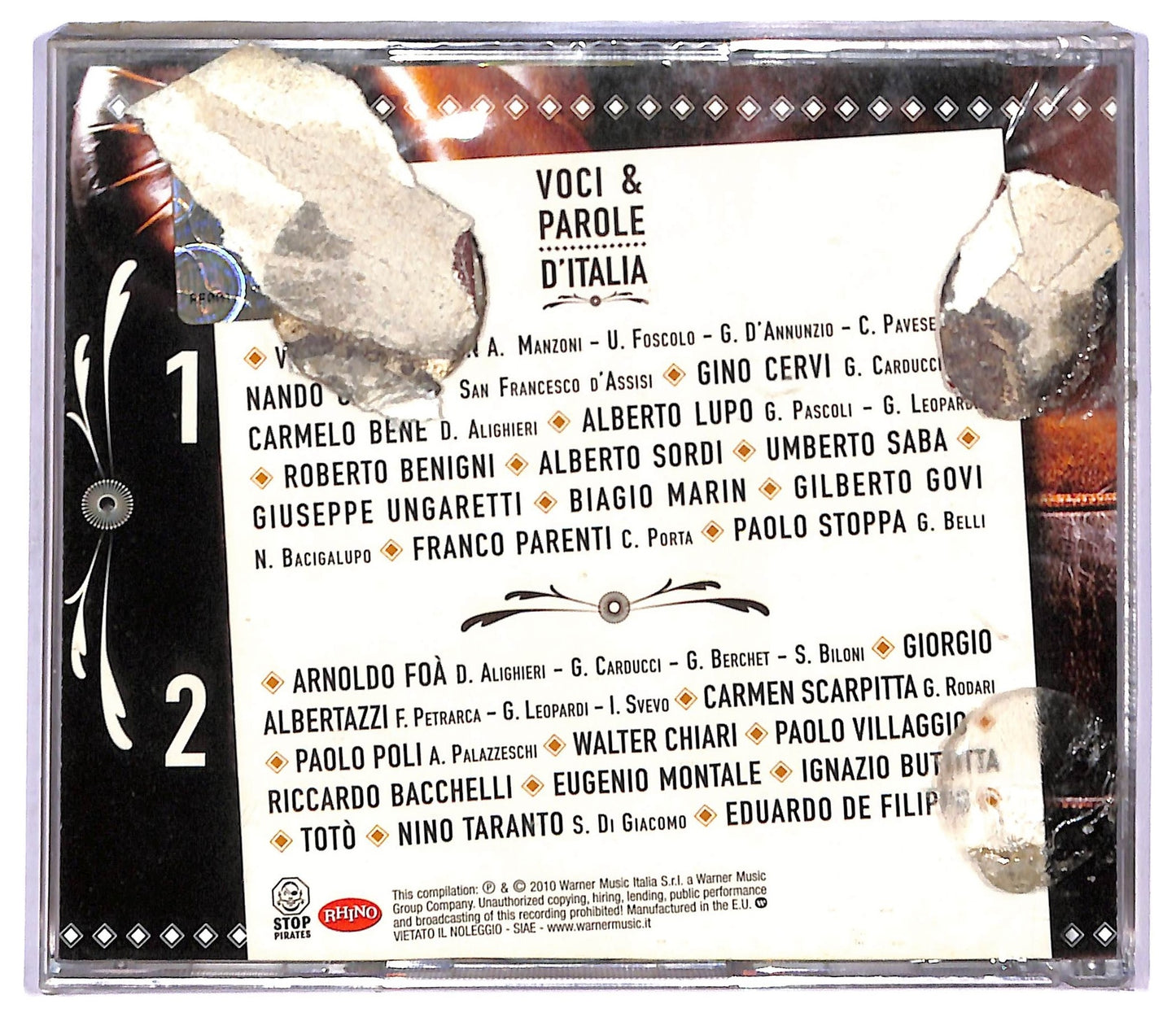 EBOND Various - Voci E Parole D'Italia CD CD089961