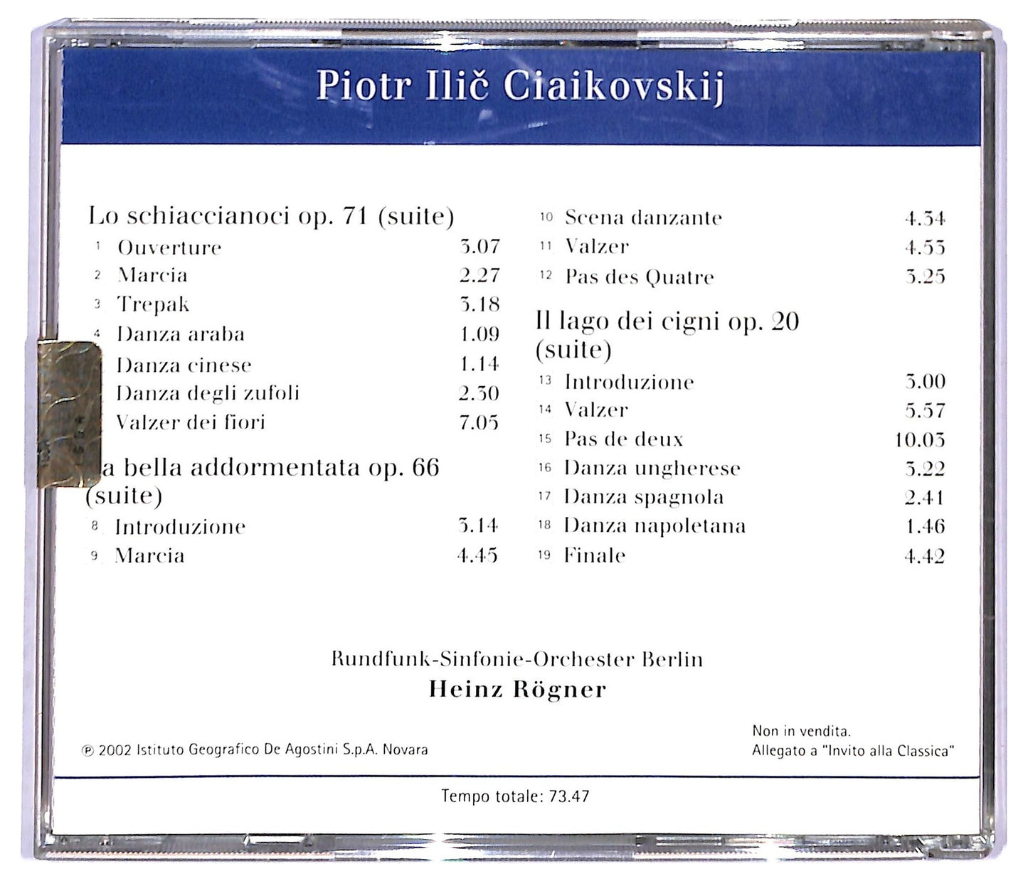 EBOND Ciaikovskij - Suite Dai Balletti CD CD090002