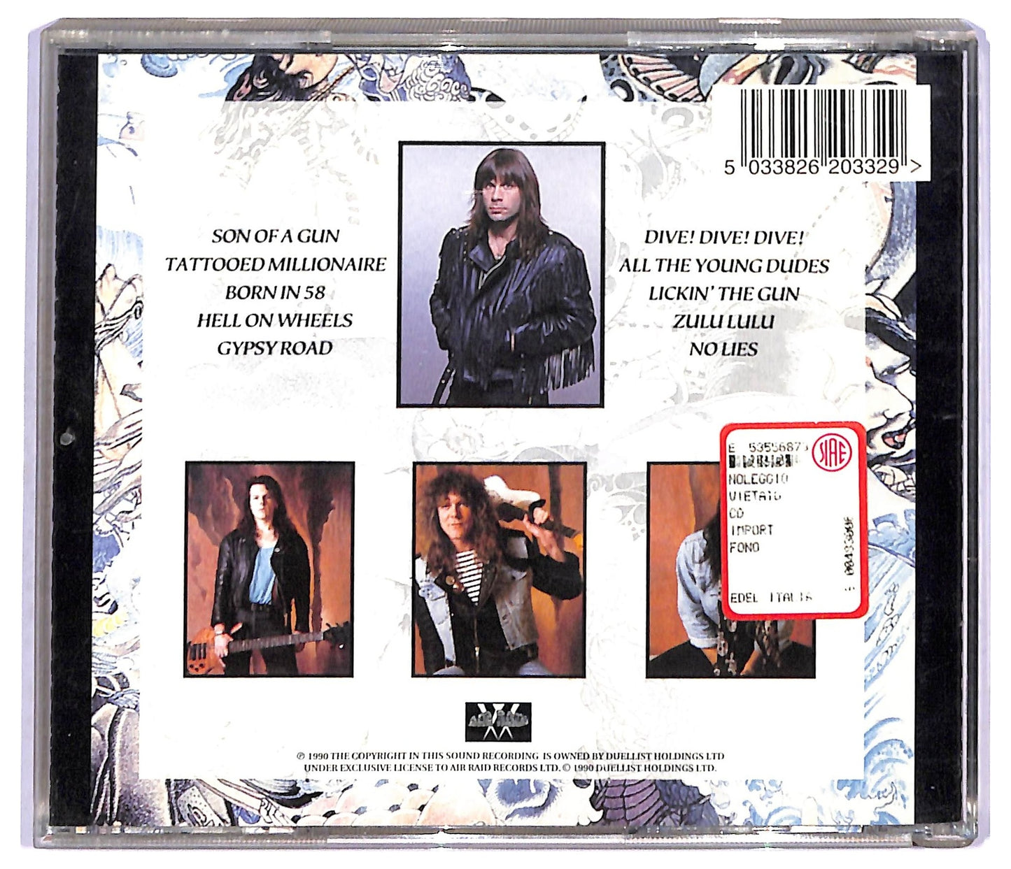 EBOND Bruce Dickinson - Tattooed Millionaire CD CD090006