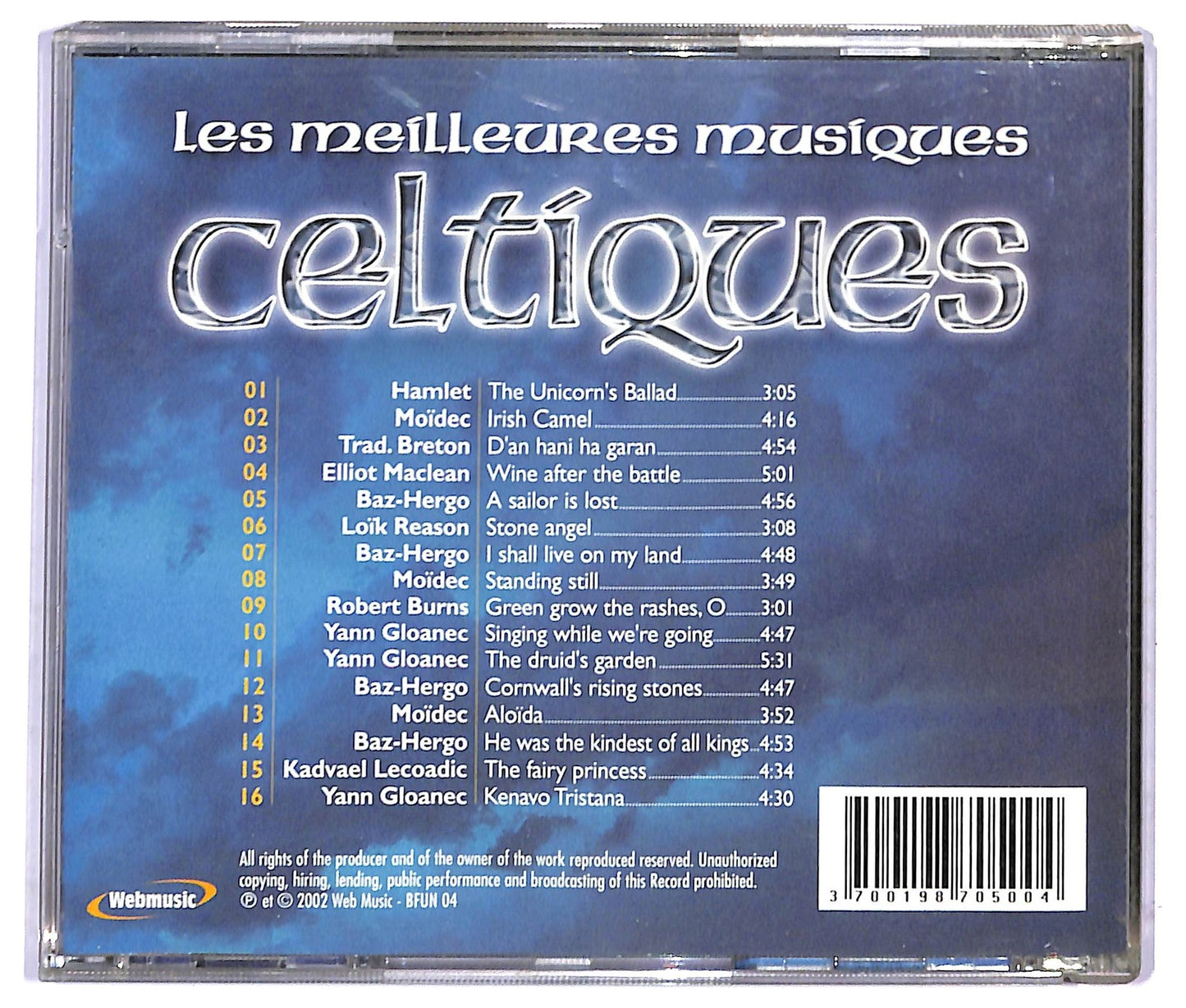 EBOND Various - Les Meilleures Musiques Celtiques Vol. 2 CD CD090008