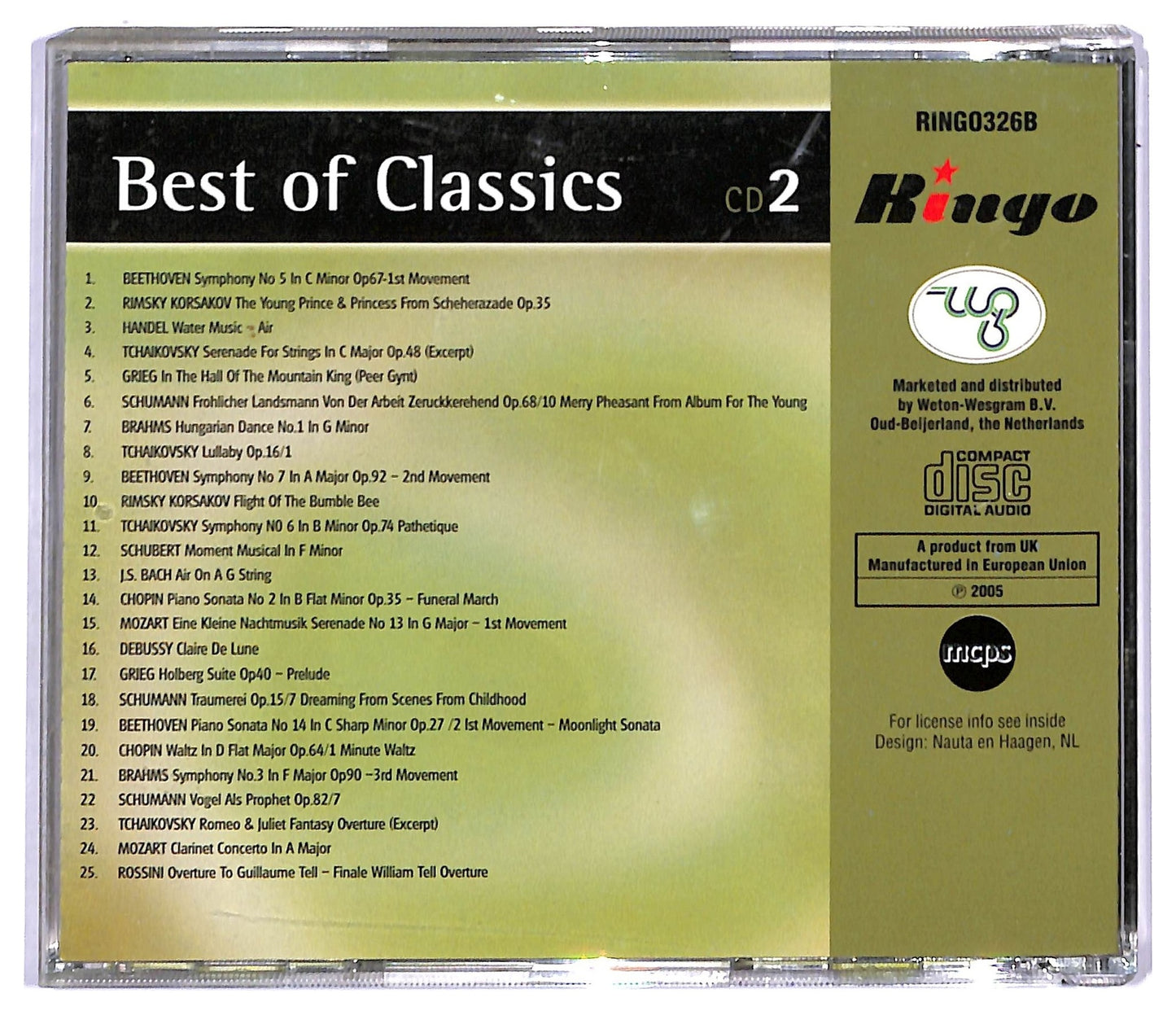EBOND Various - Best of Classics cd2 CD090017