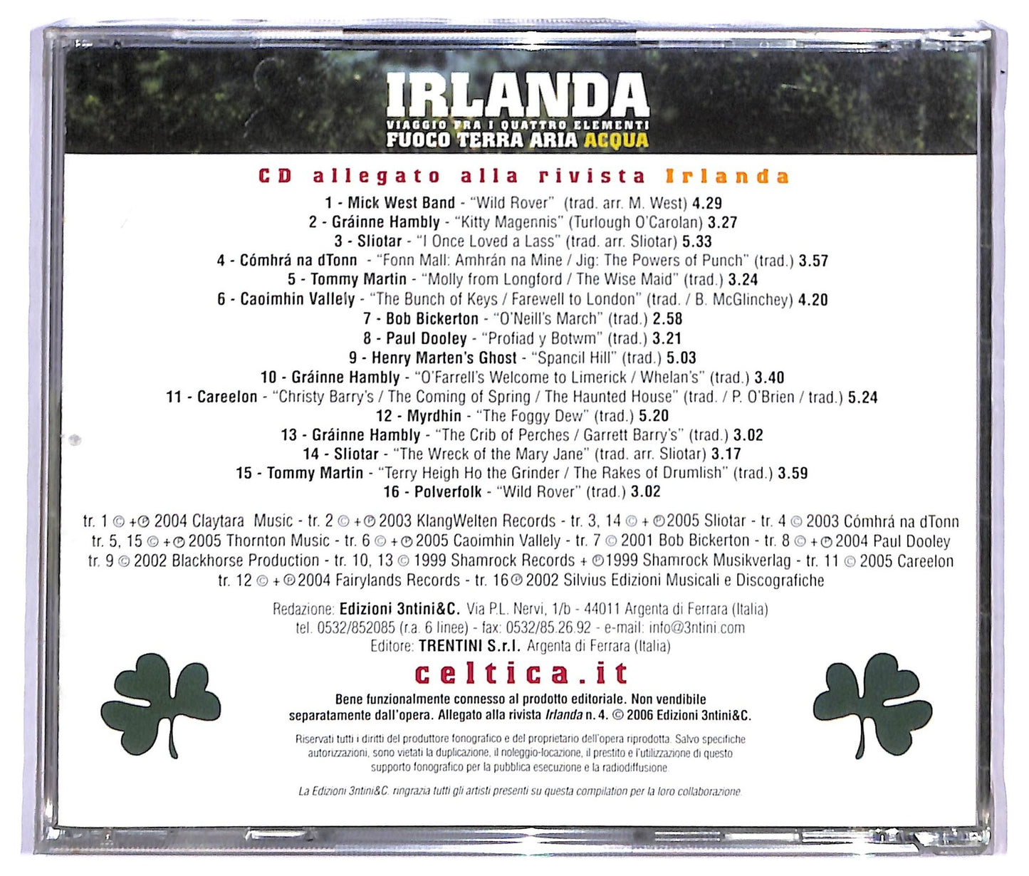 EBOND Various - Irlanda CD CD090025