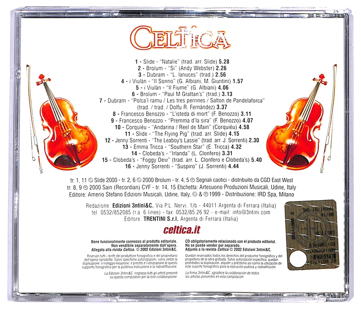 EBOND Various - Celtica CD CD090026