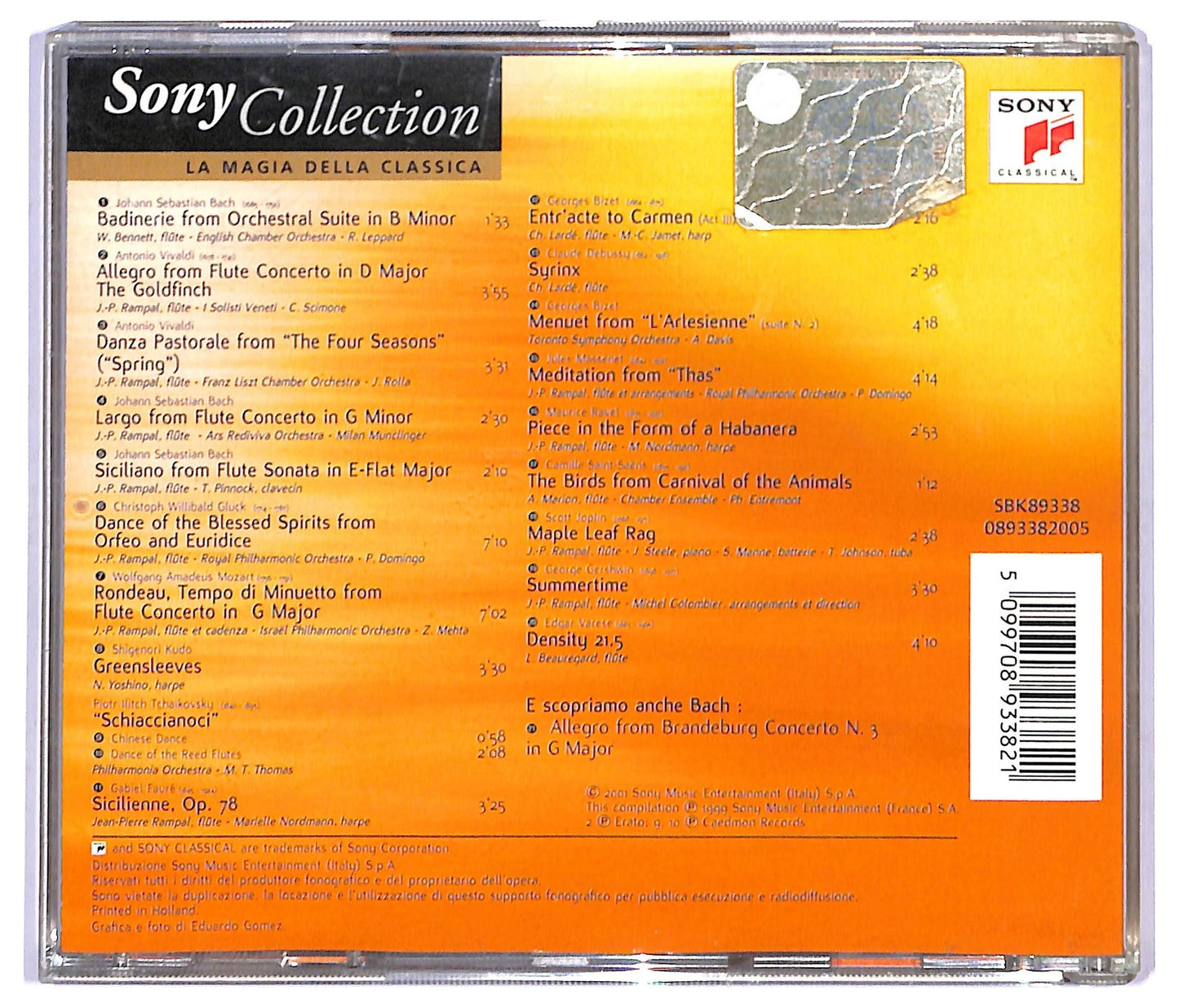 EBOND Jean-Pierre Rampal - Flauto - Le Piu Belle Pagine CD CD090030