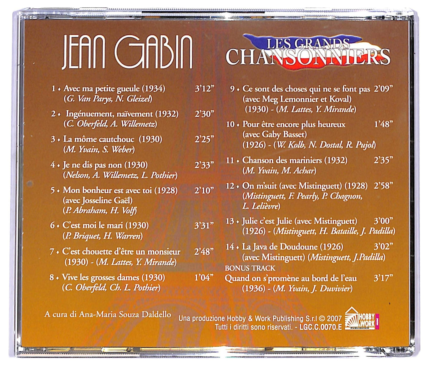EBOND Jean Gabin - Jean Gabin CD CD090031