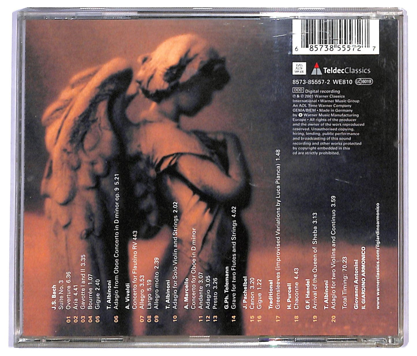 EBOND Il Giardino Armonico - Musica Barocca CD CD090037