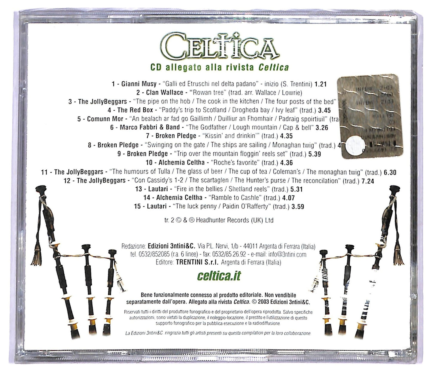EBOND Various - Celtica CD CD090040