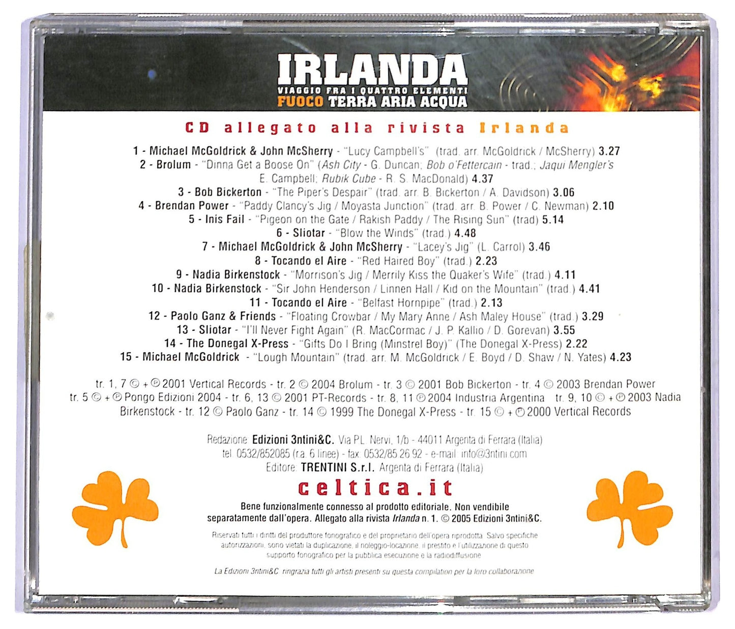 EBOND Various - Irlanda CD CD090041