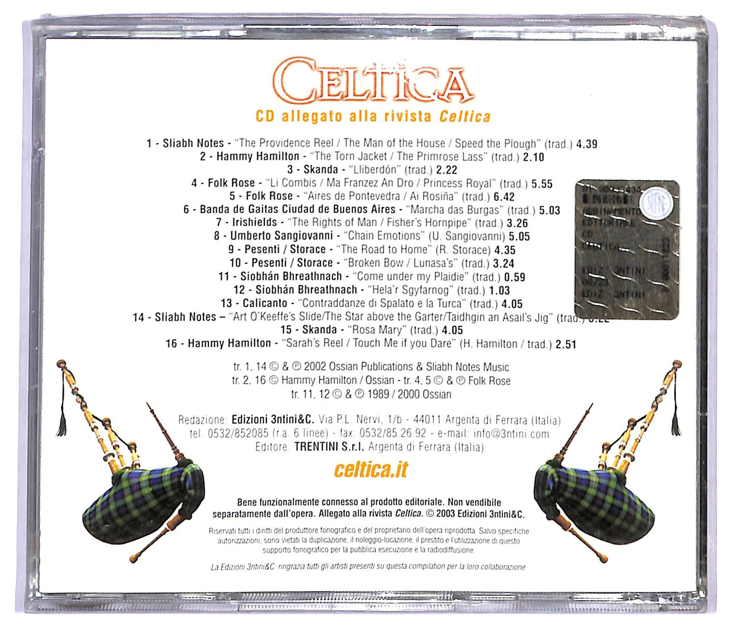 EBOND Various - Celtica CD CD090107