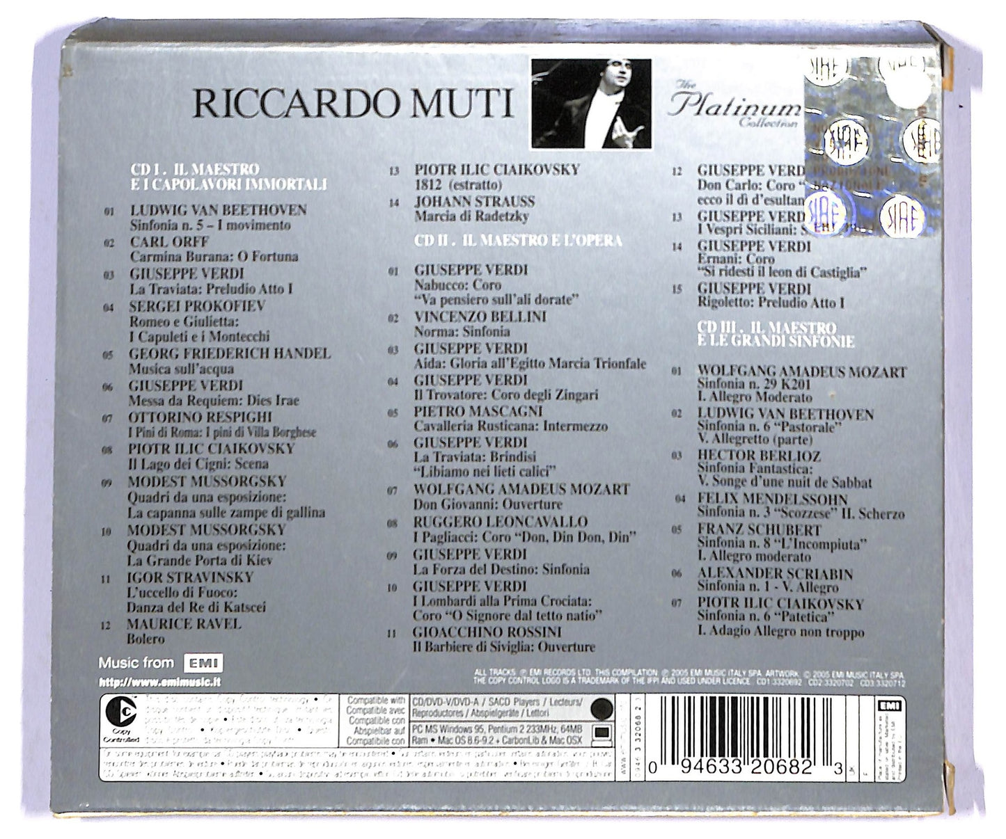 EBOND Riccardo Muti - The Platinum Collection CD CD090146