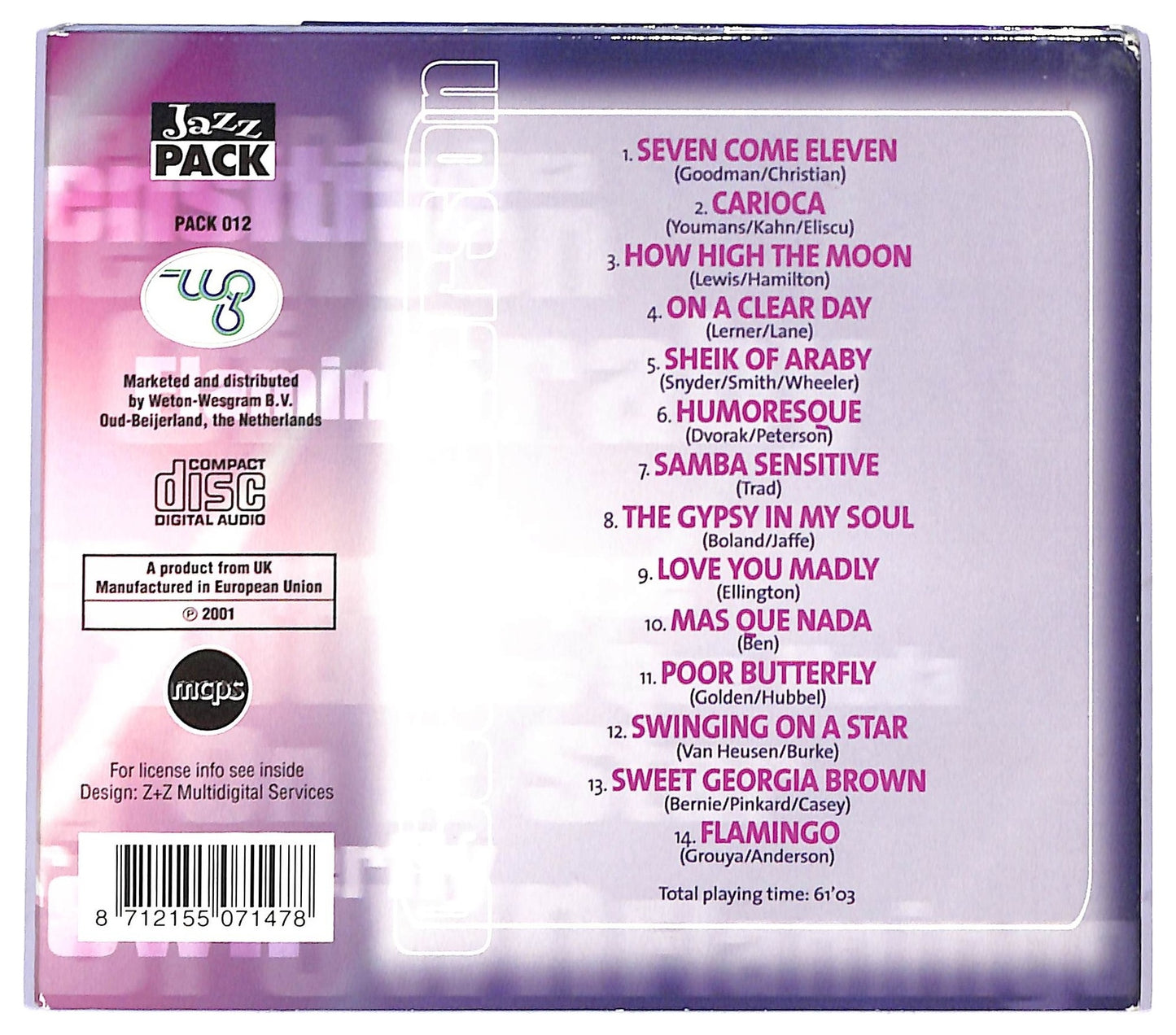 EBOND Oscar Peterson - The Piano Player CD CD090221