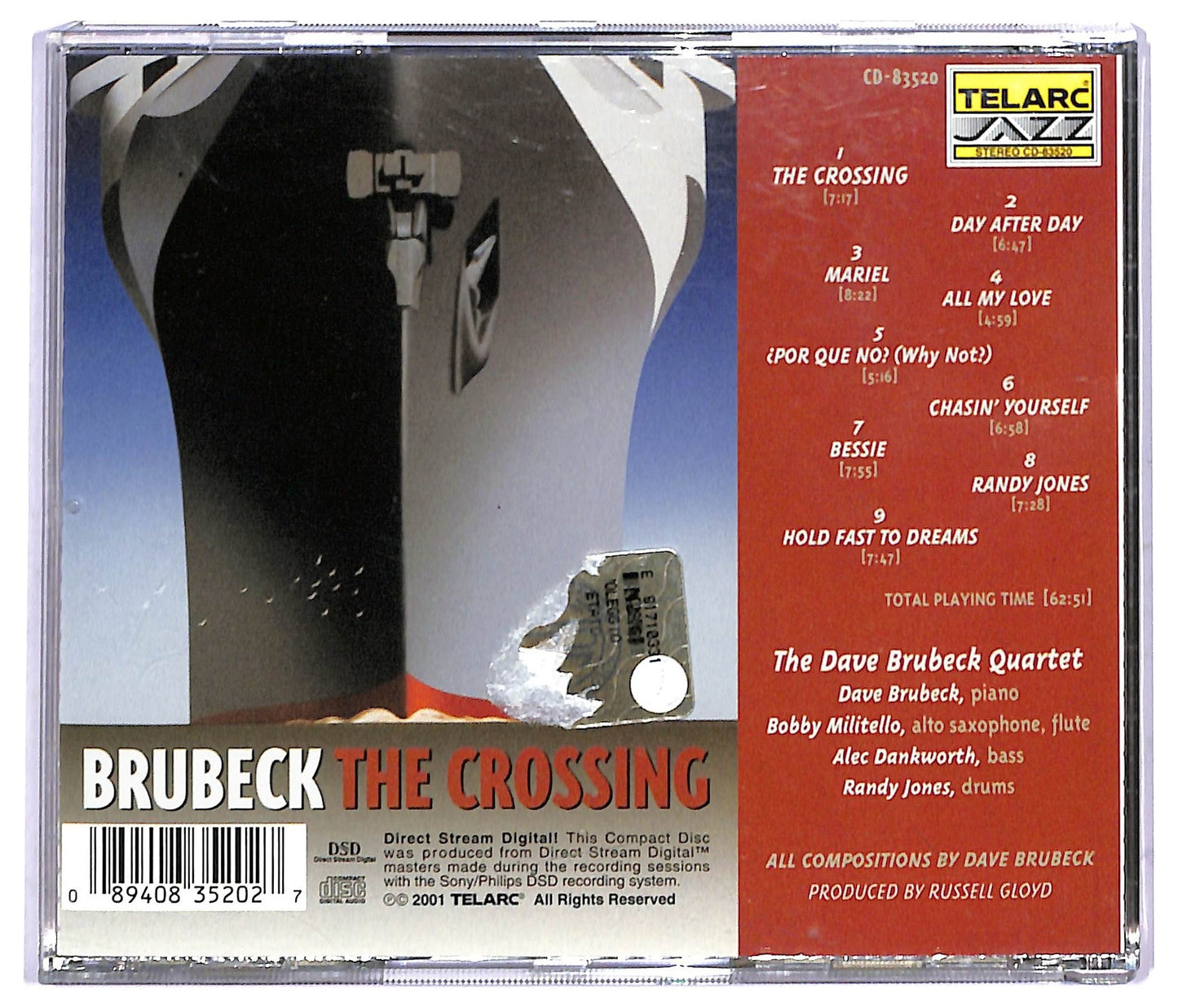 EBOND The Dave Brubeck Quartet - The Crossing CD CD090232