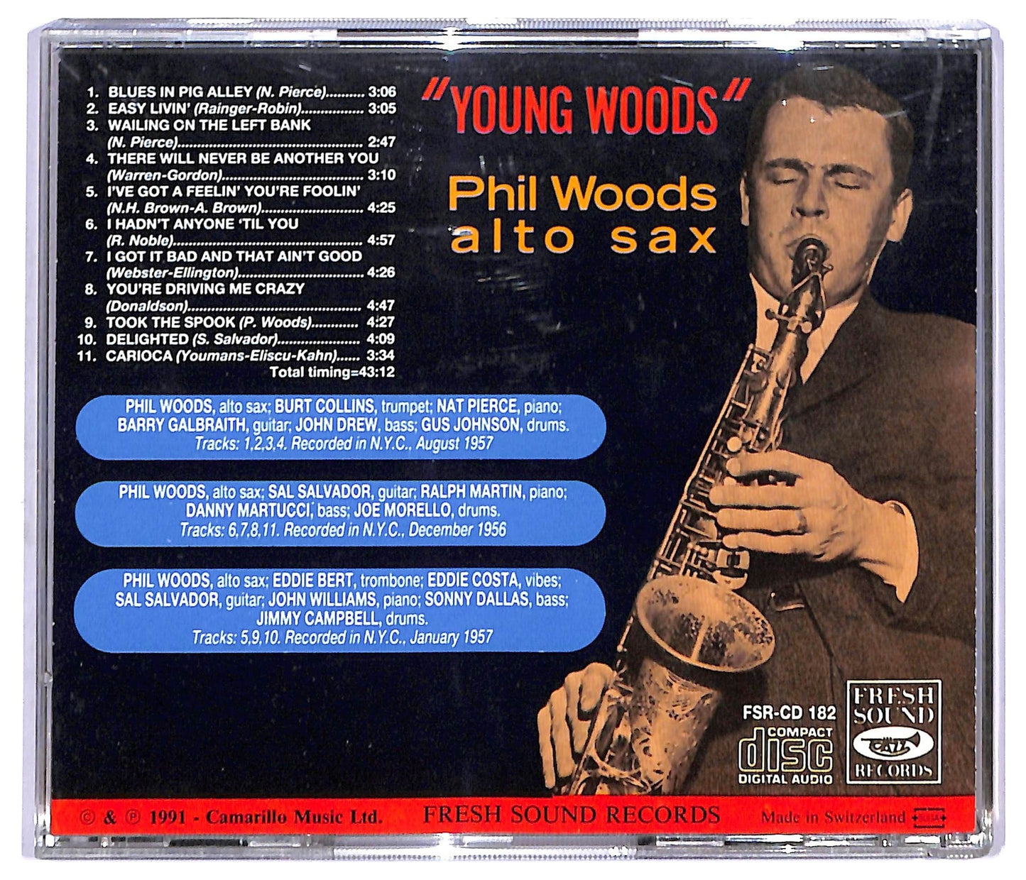 EBOND Phil Woods - Young Woods CD CD090241