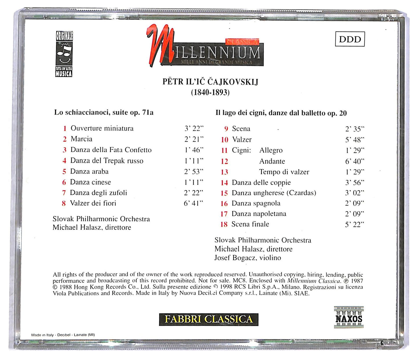 EBOND Čajkovskij - Lo Schiaccianoci, Suite Op. 71a CD CD090425