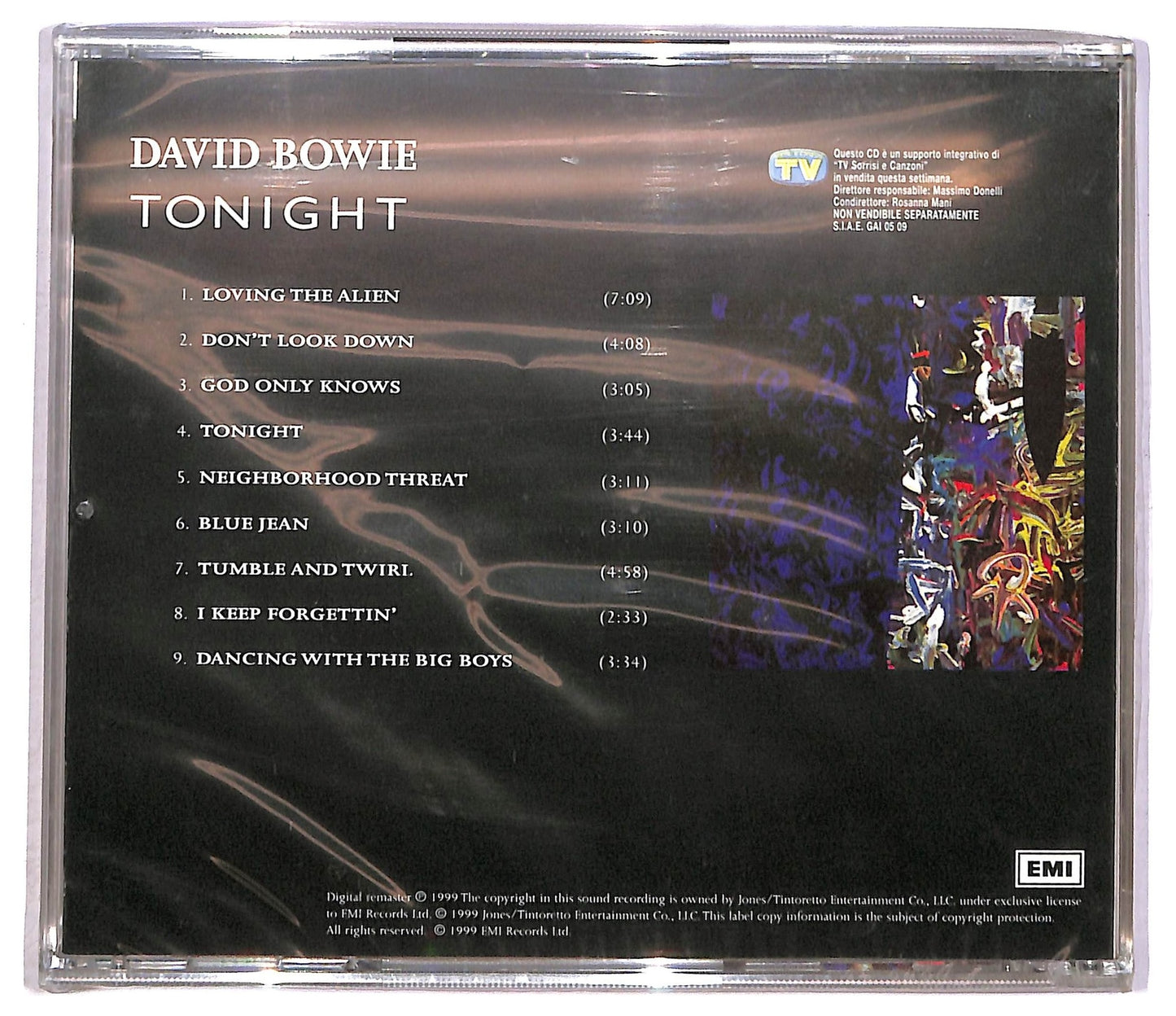 EBOND David Bowie - Tonight CD CD090450