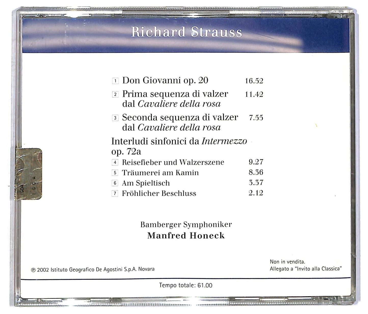 EBOND Strauss - Suite E Poemi Sinfonici CD CD090544