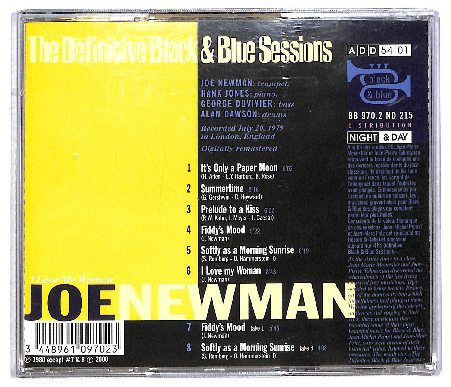 EBOND Joe Newman - I Love My Woman CD CD090734