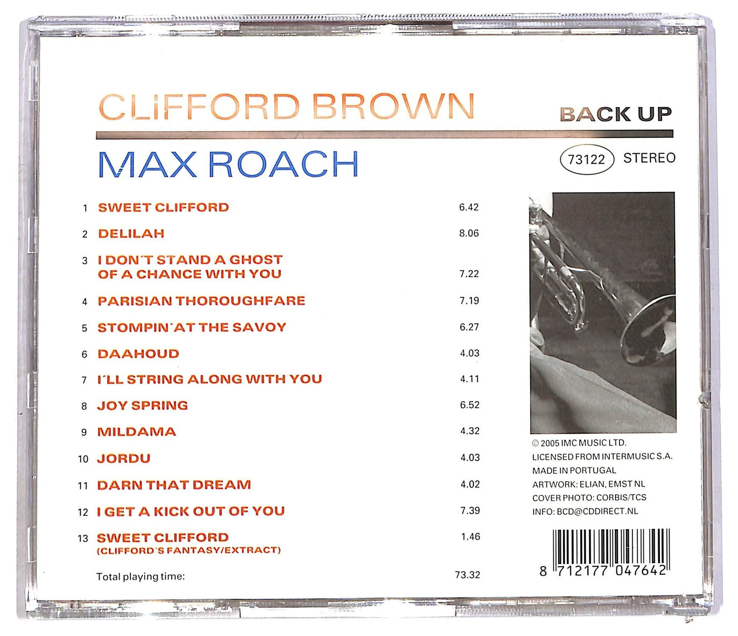 EBOND Clifford Brown & Max Roach - Joy Spring CD CD090758
