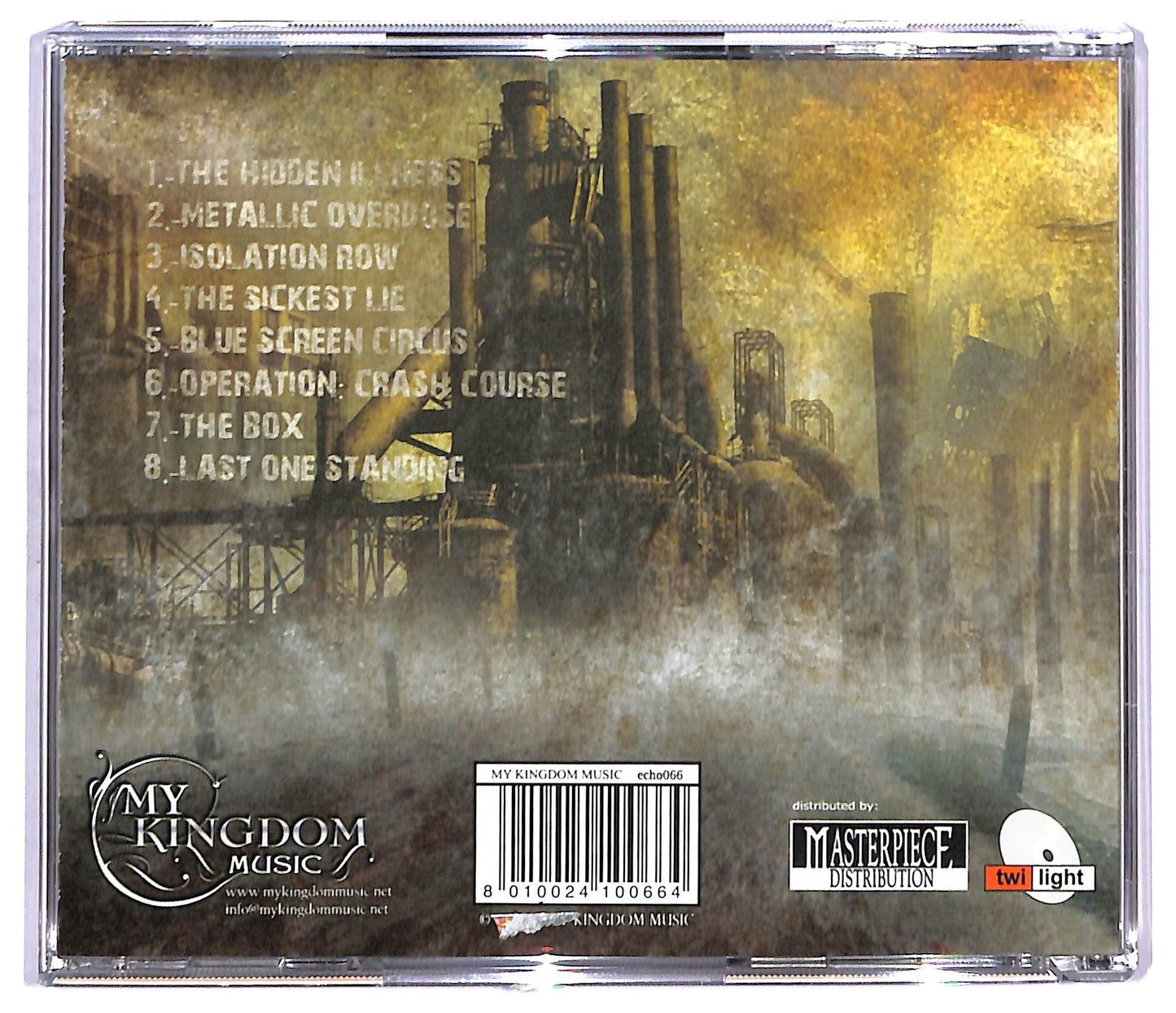 EBOND Ticket To Hell - Operation: Crash Course CD CD090805