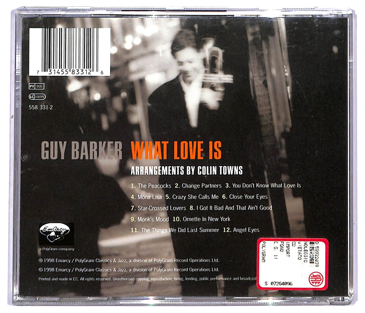 EBOND Guy Barker - What Love Is CD CD090917