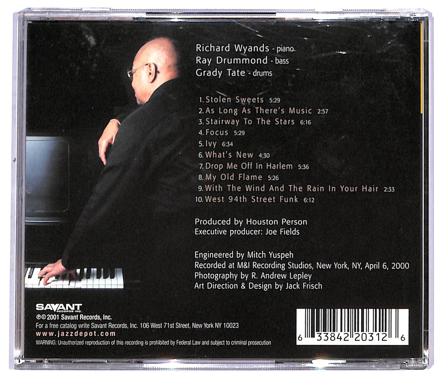 EBOND Richard Wyands - As Long As There's Music CD CD090929