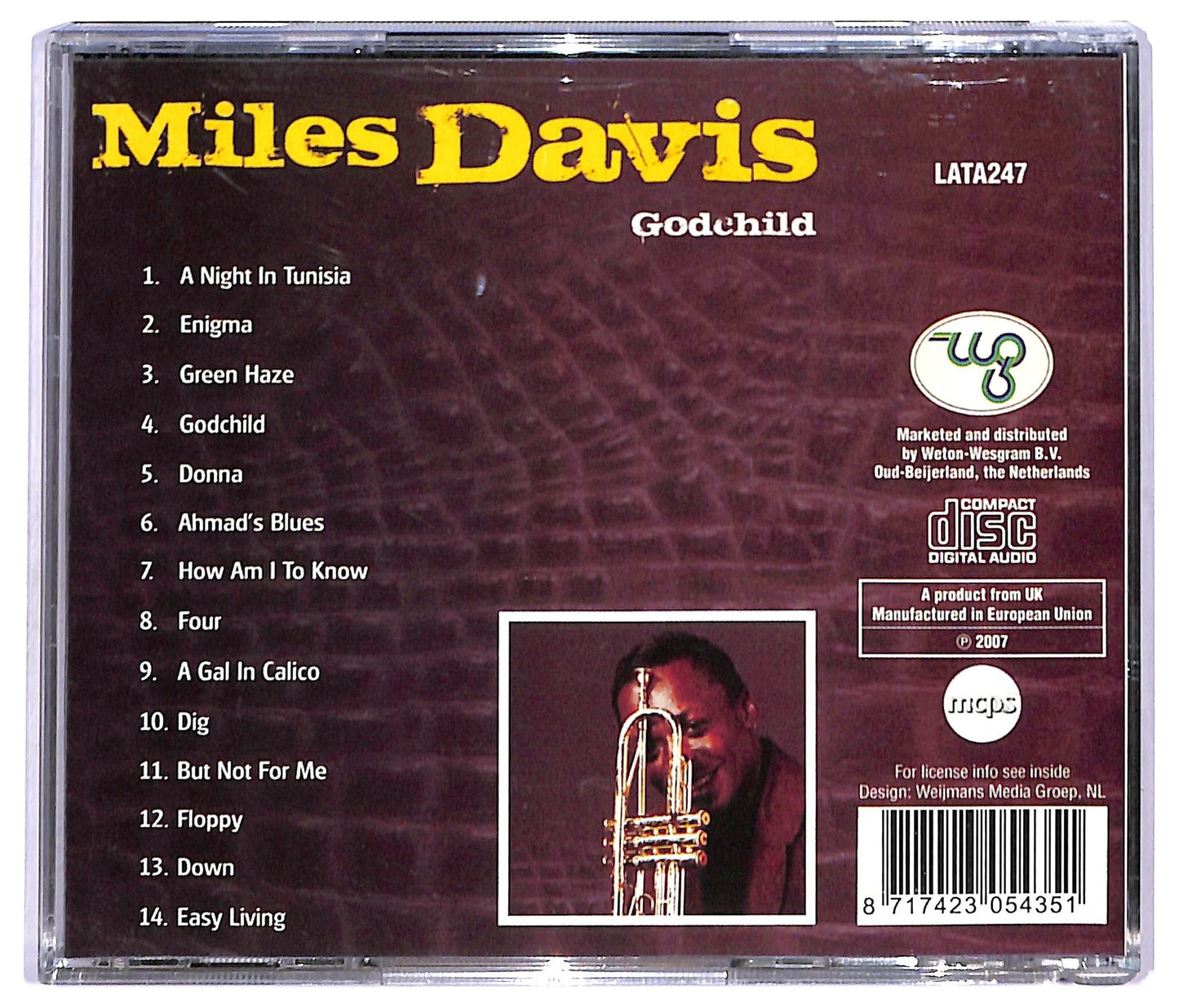 EBOND Miles Davis - Godchild CD CD090949
