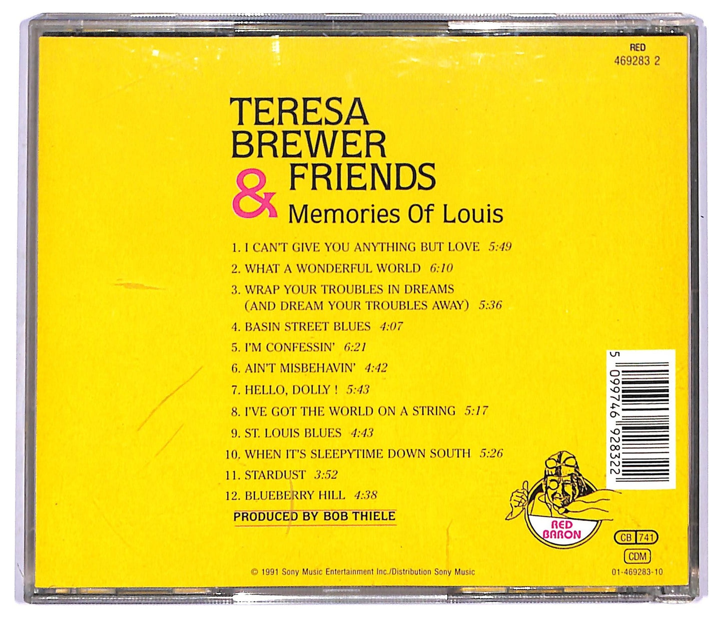 EBOND Teresa Brewer - Memories Of Louis CD CD090950