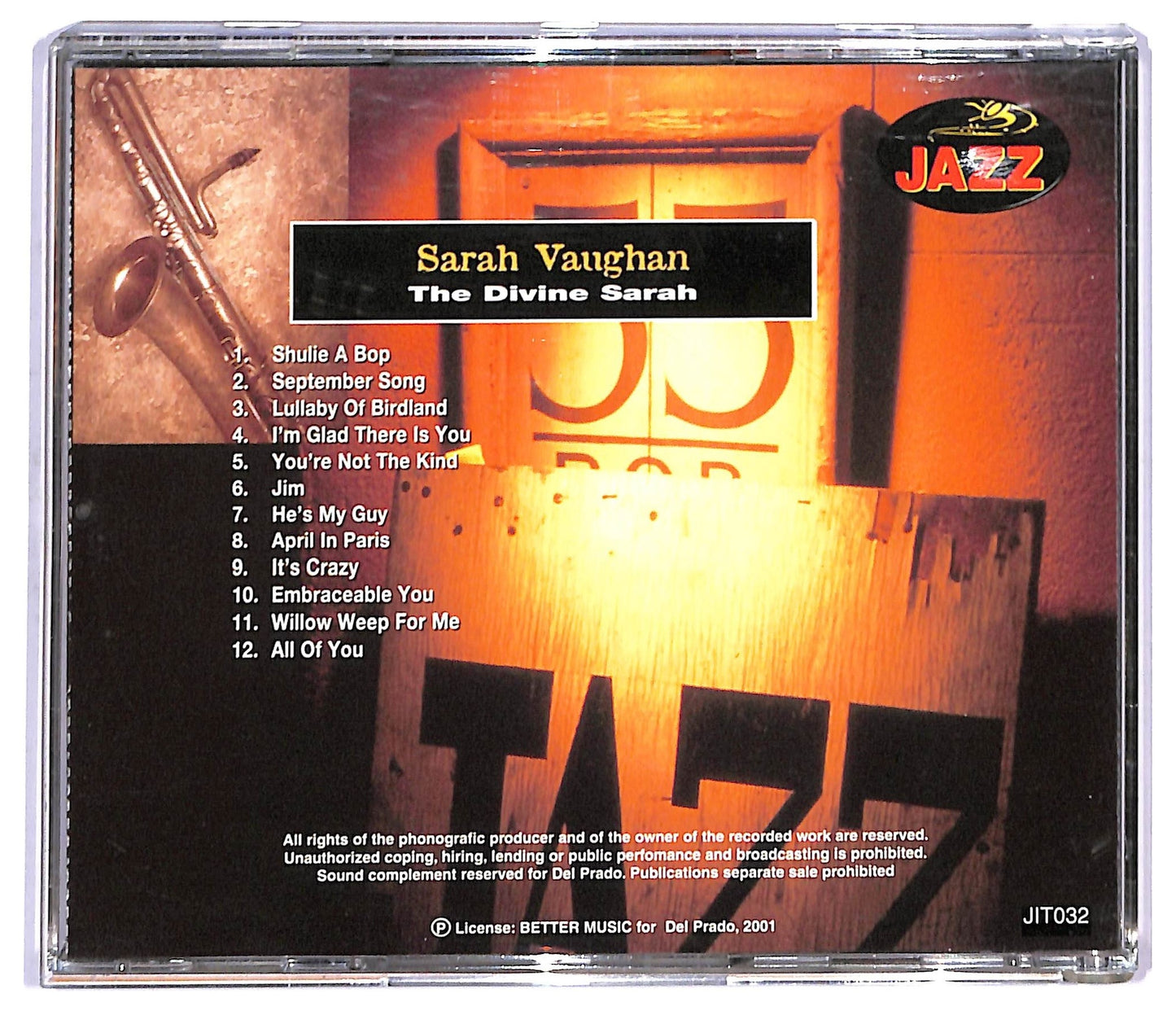 EBOND Sarah Vaughan - The Divine Sarah CD CD091009