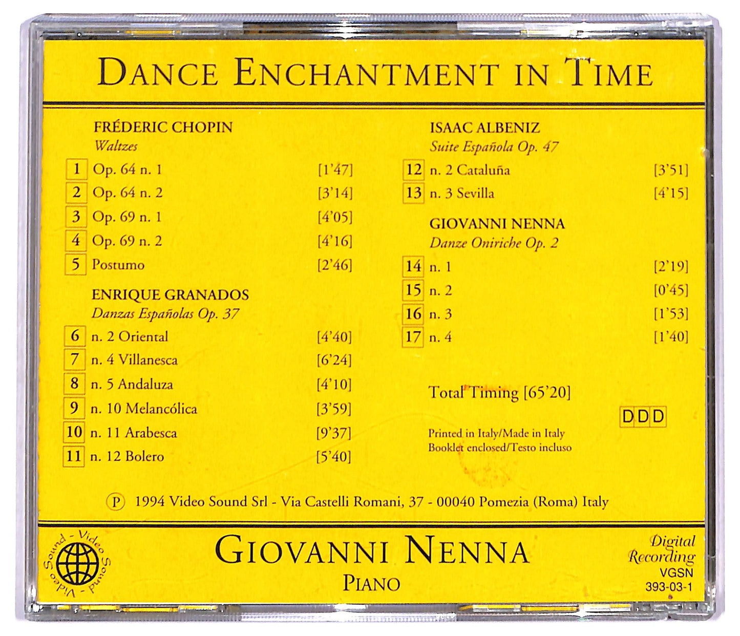 EBOND Various - Dance Enchantment in Time CD CD091044