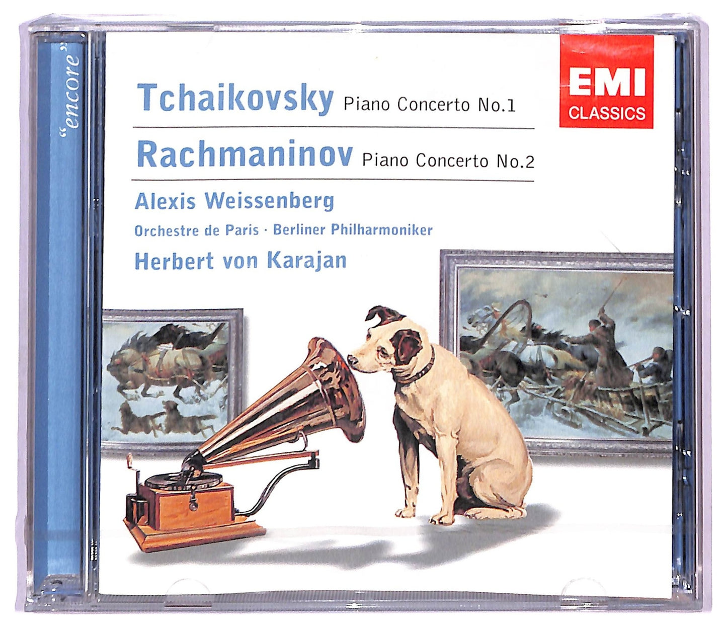 EBOND Tchaikovsky Rachmaninov - piano concerto NO.1 NO.2 CD CD091137