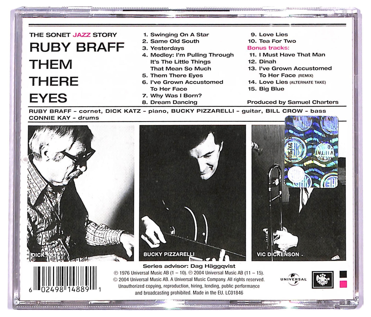 EBOND Ruby Braff -Them There Eyes CD CD091154