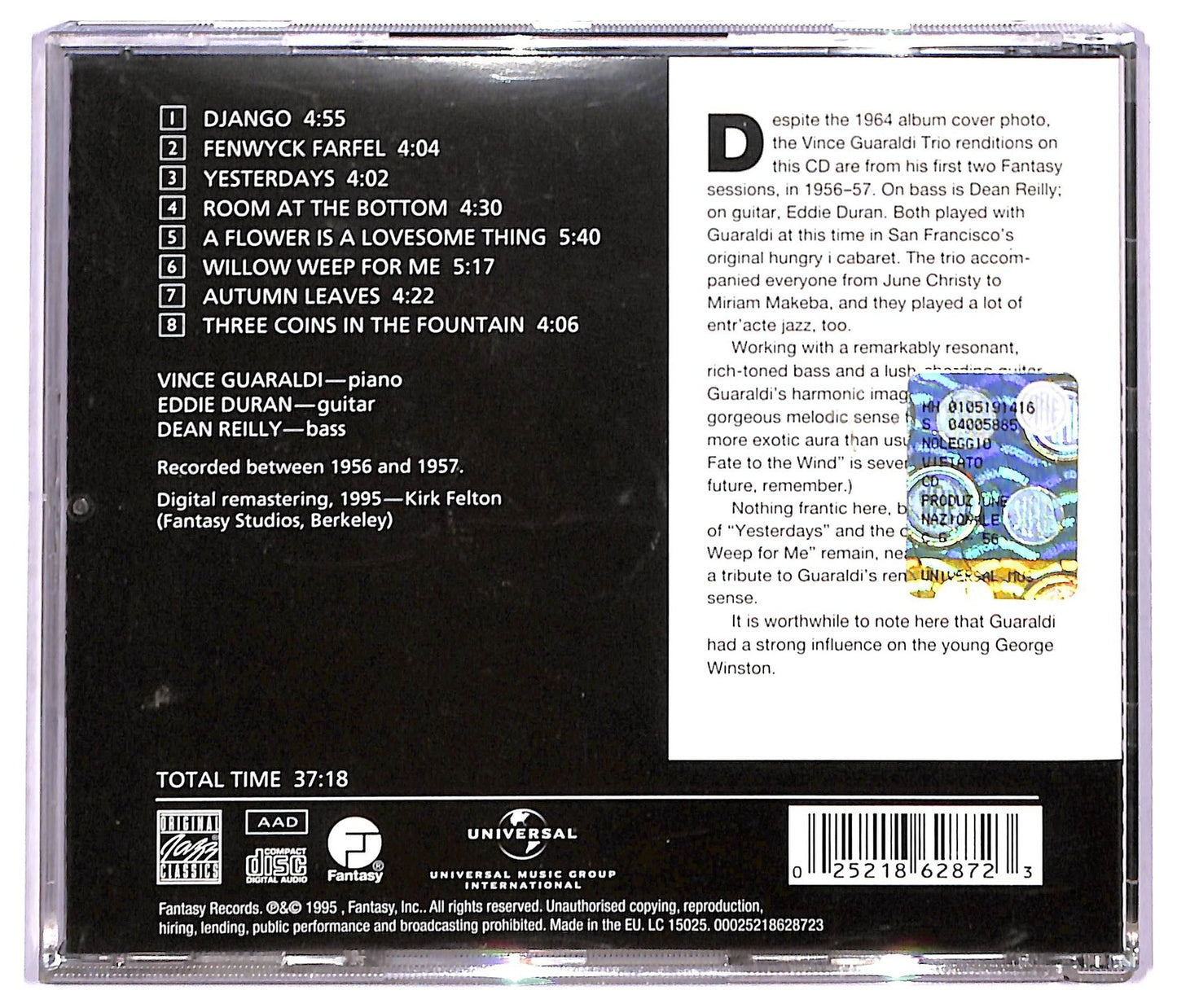 EBOND Vince Guaraldi - Jazz Impressions CD CD091204