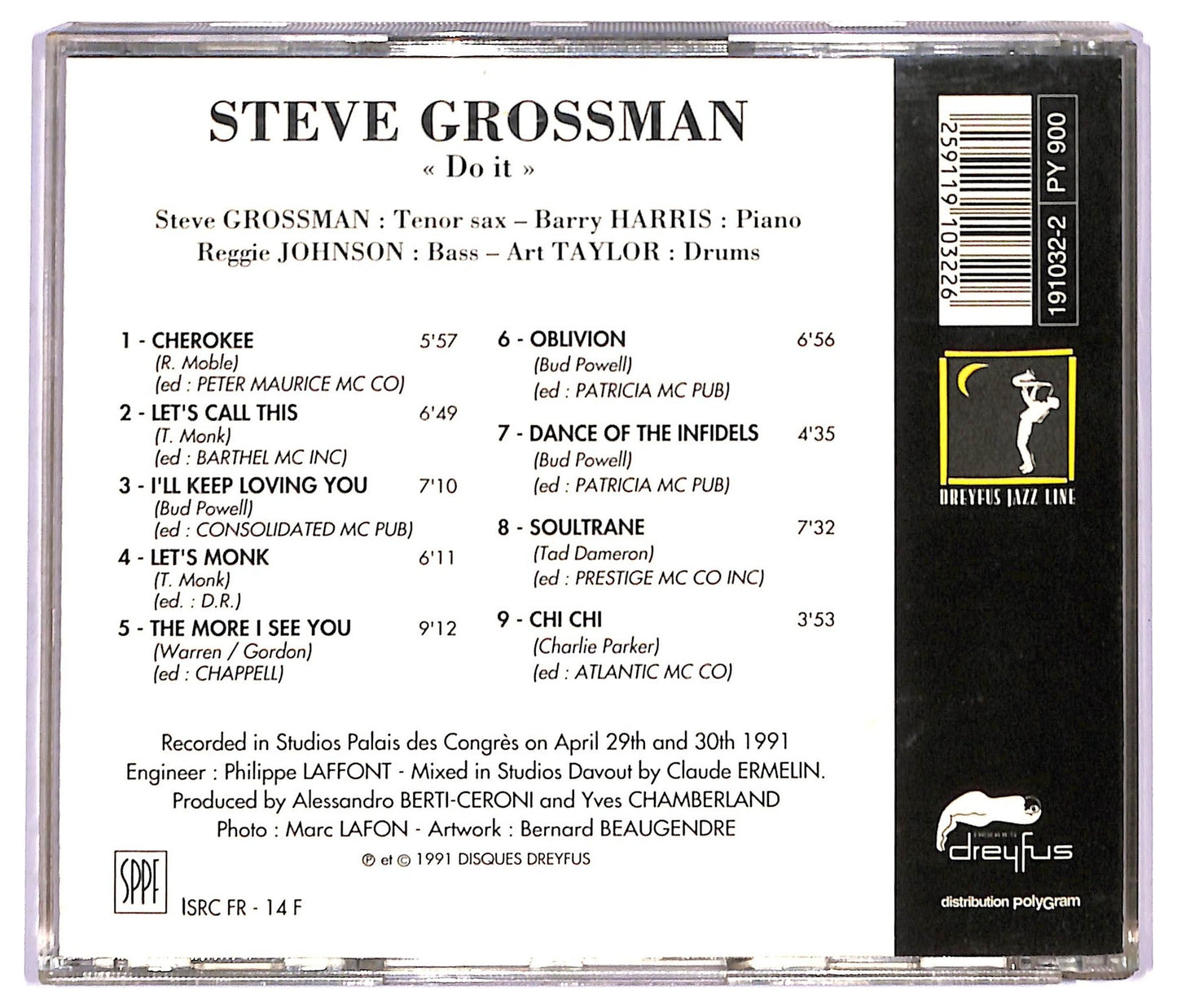 EBOND Steve Grossman - Do It CD CD091231