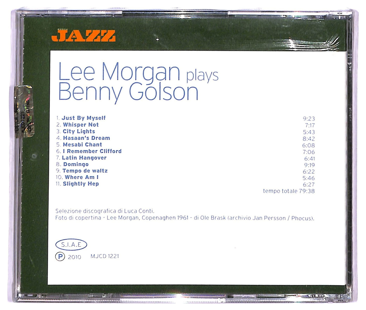 EBOND Lee Morgan - Lee Morgan Plays Benny Golson CD CD091251